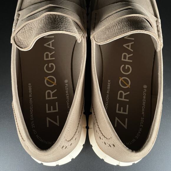 Cole Haan Zerogrand Remastered Penny Loafer Men 11M Dark Latte Casual Dress Shoe - Picture 8 of 9